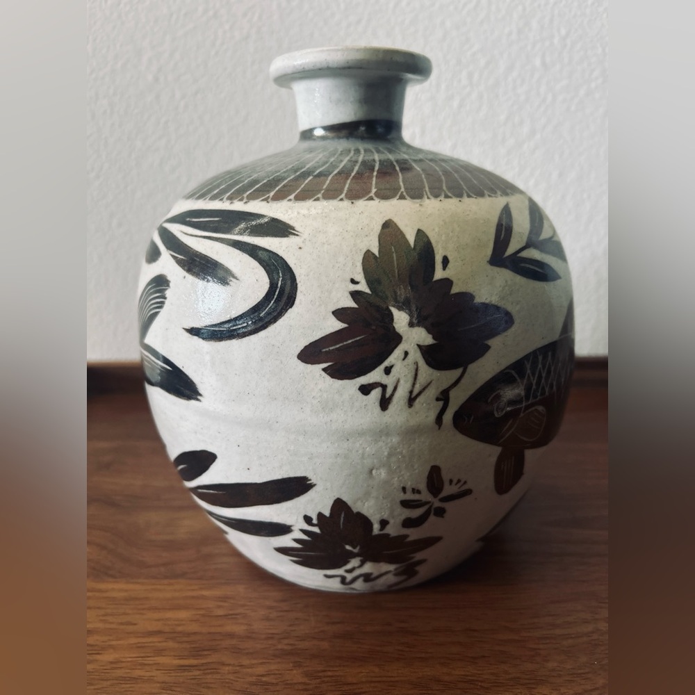 🛑SOLD🛑 Vintage Chinese Cizhou Style Vase | Kiln | Minimalist - Picture 4 of 6